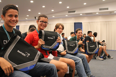 GenCyber Students meeting together